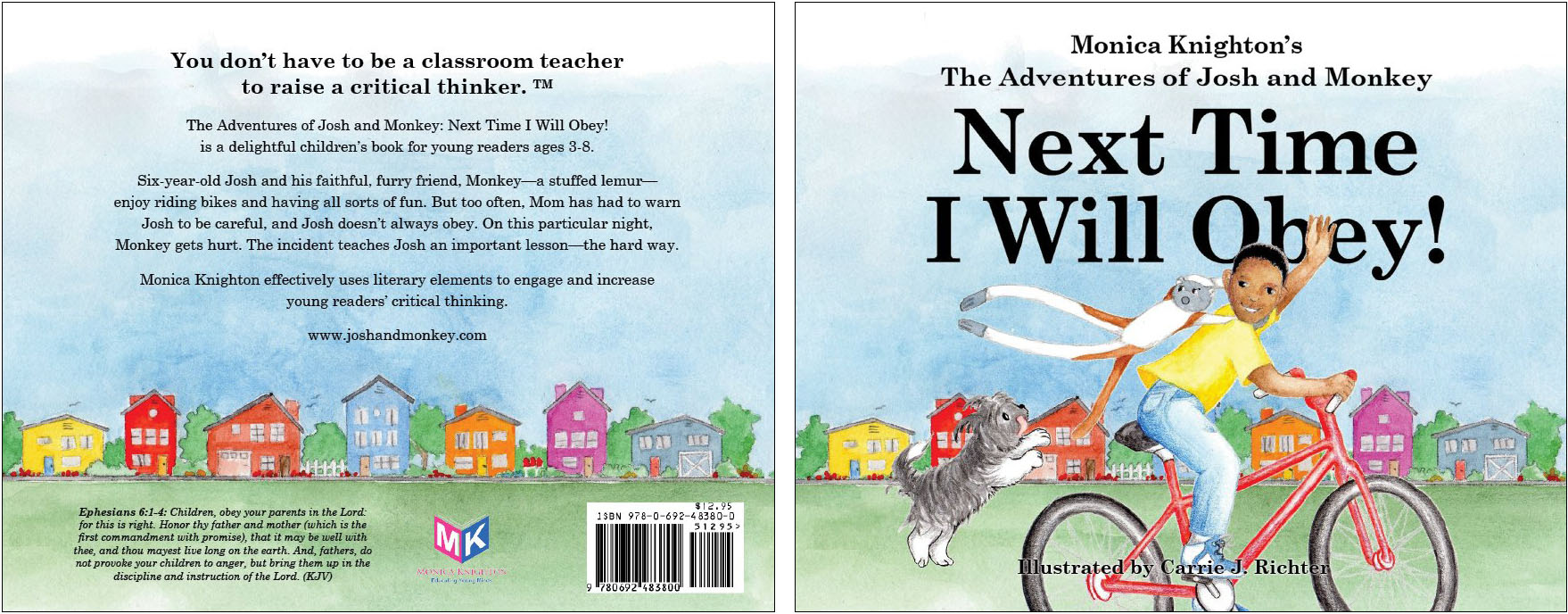 cover image of 'Next Time I Will Obey' by Monica Knighton
